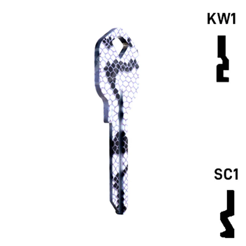 Happy Keys- Snakeskin Key (Choose Keyway) - Image 5