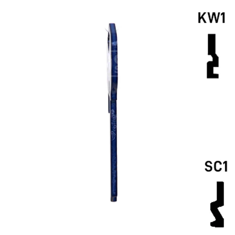 Happy Keys- South Carolina Flag SC1 Key (Choose Keyway) - Image 20
