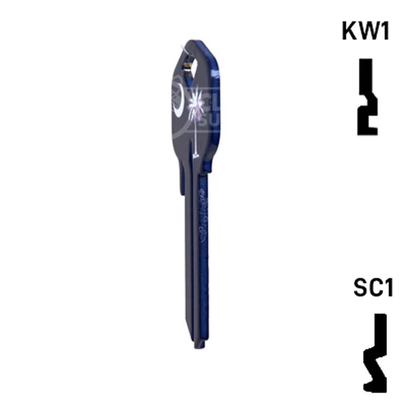 Happy Keys- South Carolina Flag SC1 Key (Choose Keyway) - Image 21