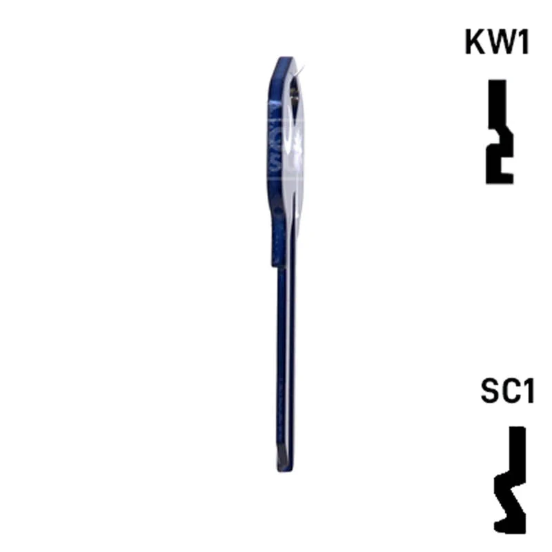 Happy Keys- South Carolina Flag SC1 Key (Choose Keyway) - Image 7