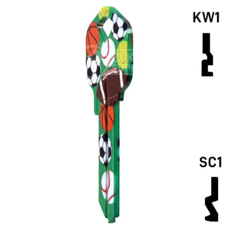 Happy Keys- Sports Key (Choose Keyway) - Image 22