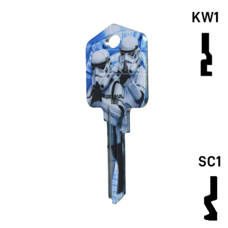 Happy Keys- Stormtroopers Key (Choose Keyway) - Image 10