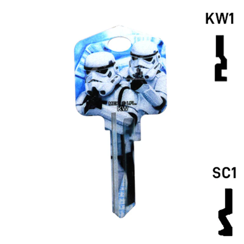 Happy Keys- Stormtroopers Key (Choose Keyway) - Image 13