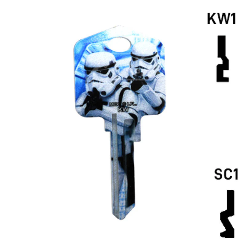 Happy Keys- Stormtroopers Key (Choose Keyway) - Image 14