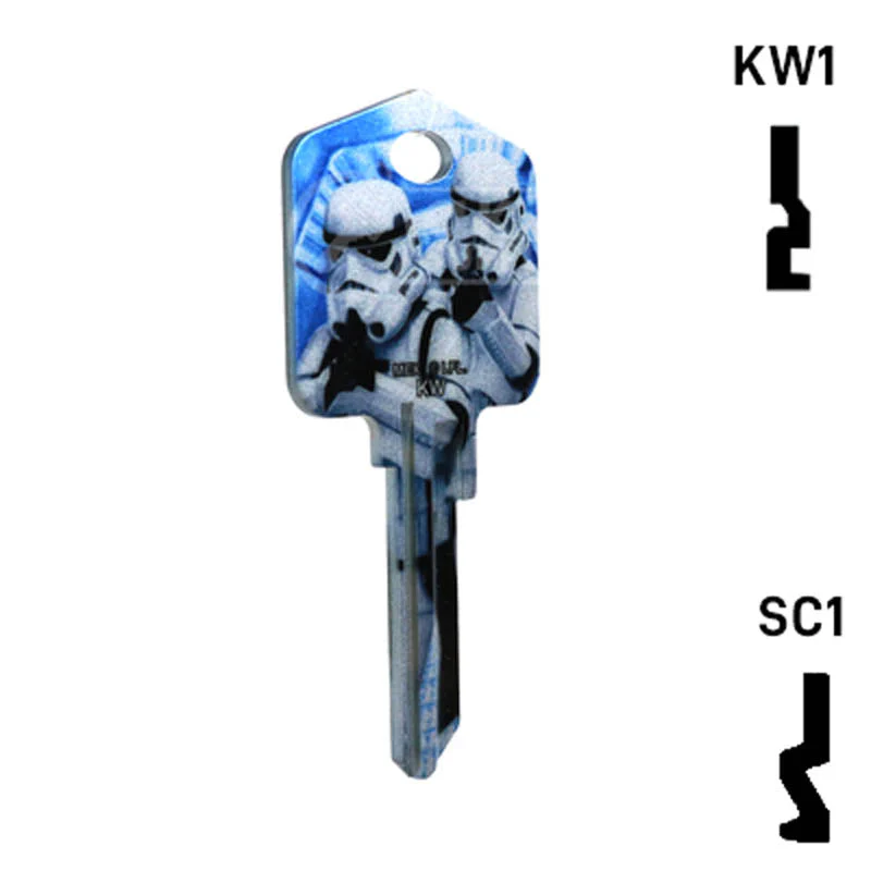 Happy Keys- Stormtroopers Key (Choose Keyway) - Image 16