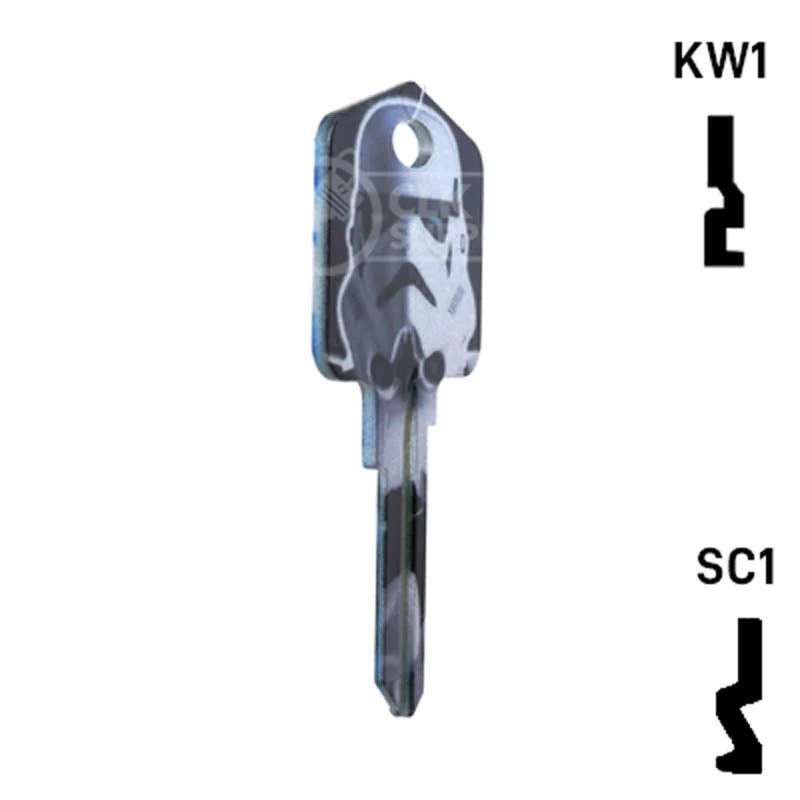 Happy Keys- Stormtroopers Key (Choose Keyway) - Image 5