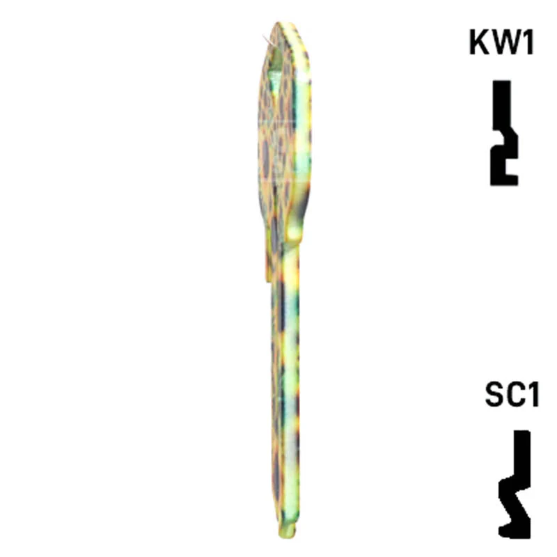 Happy Keys- Sunflowers Key (Choose Keyway) - Image 20