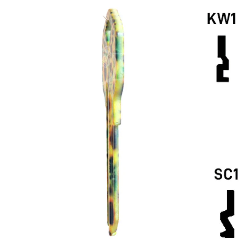 Happy Keys- Sunflowers Key (Choose Keyway) - Image 8