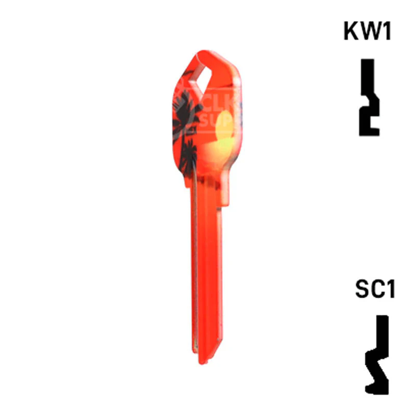 Happy Keys- Sunset Key (Choose Keyway) - Image 9
