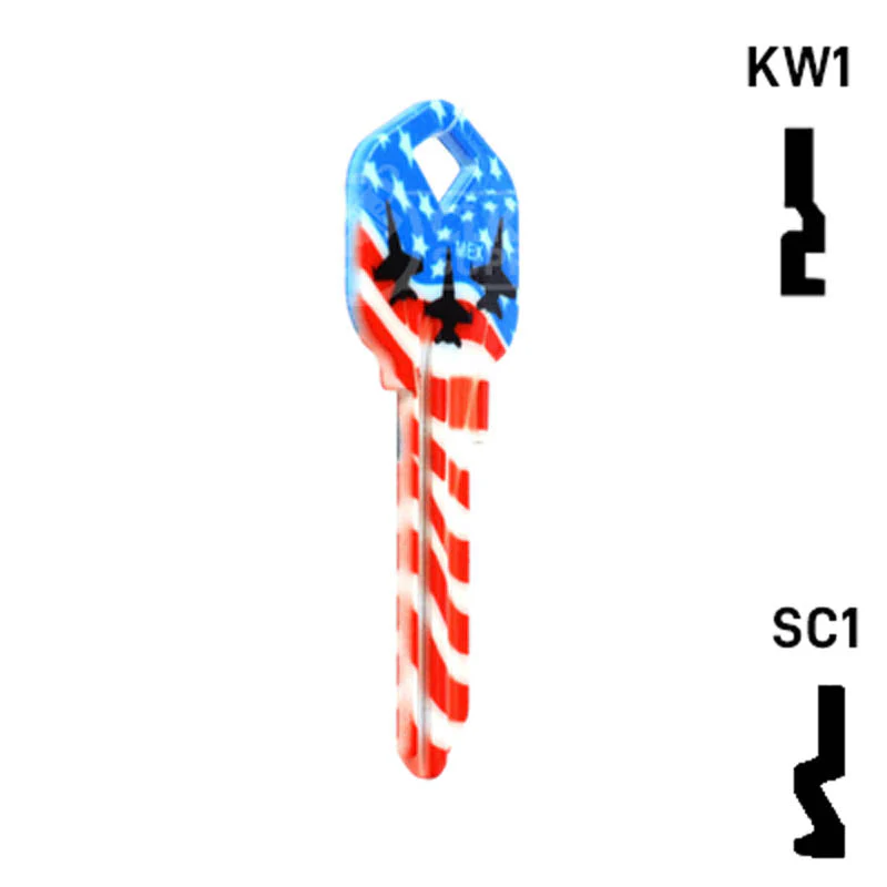 Happy Keys- US Salute Key (Choose Keyway) - Image 17