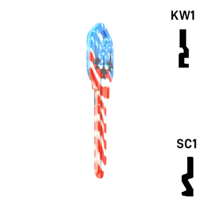 Happy Keys- US Salute Key (Choose Keyway) - Image 18
