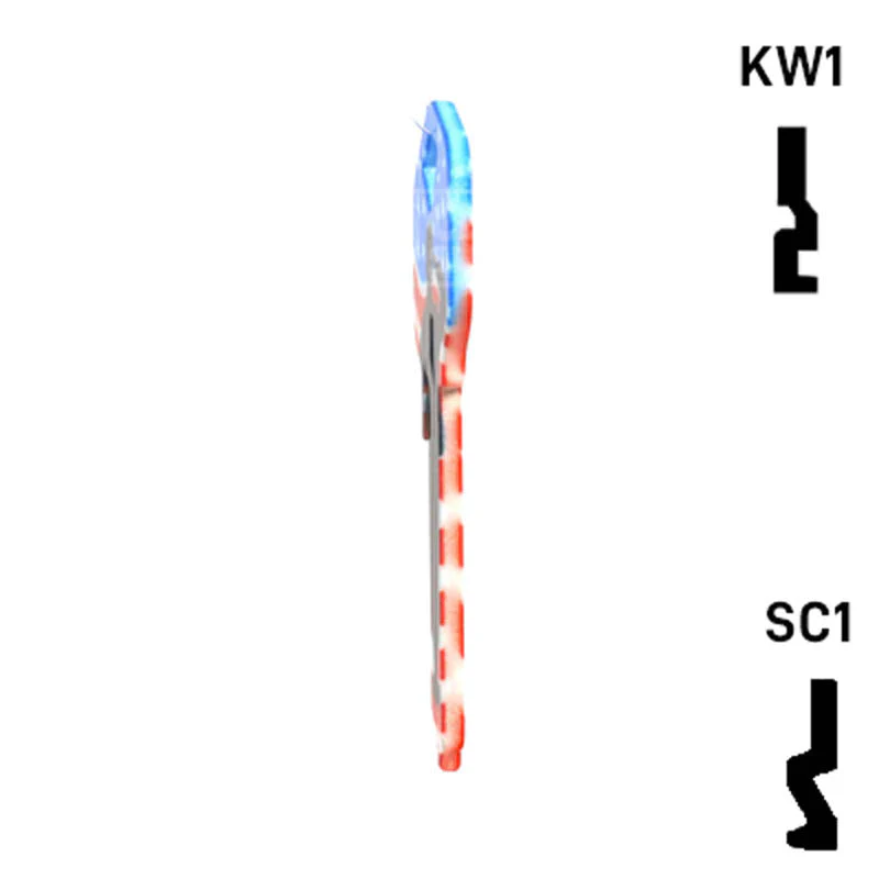 Happy Keys- US Salute Key (Choose Keyway) - Image 20
