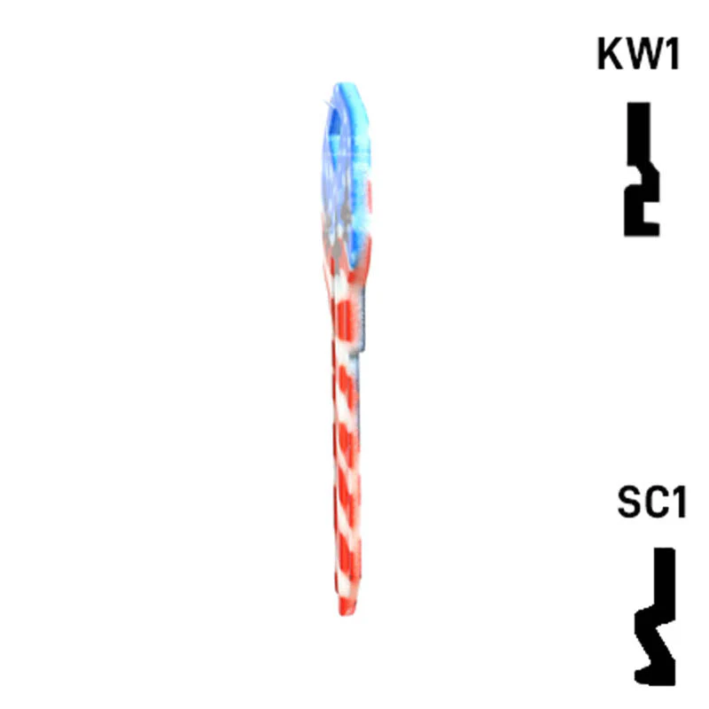 Happy Keys- US Salute Key (Choose Keyway) - Image 8