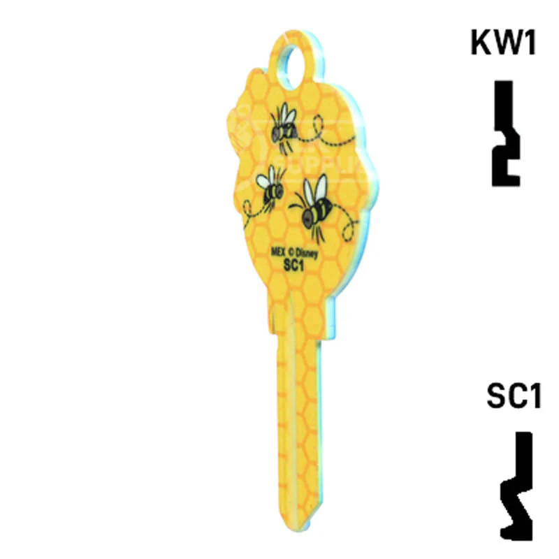 Happy Keys- Winnie the Pooh (Choose Keyway) - Image 10