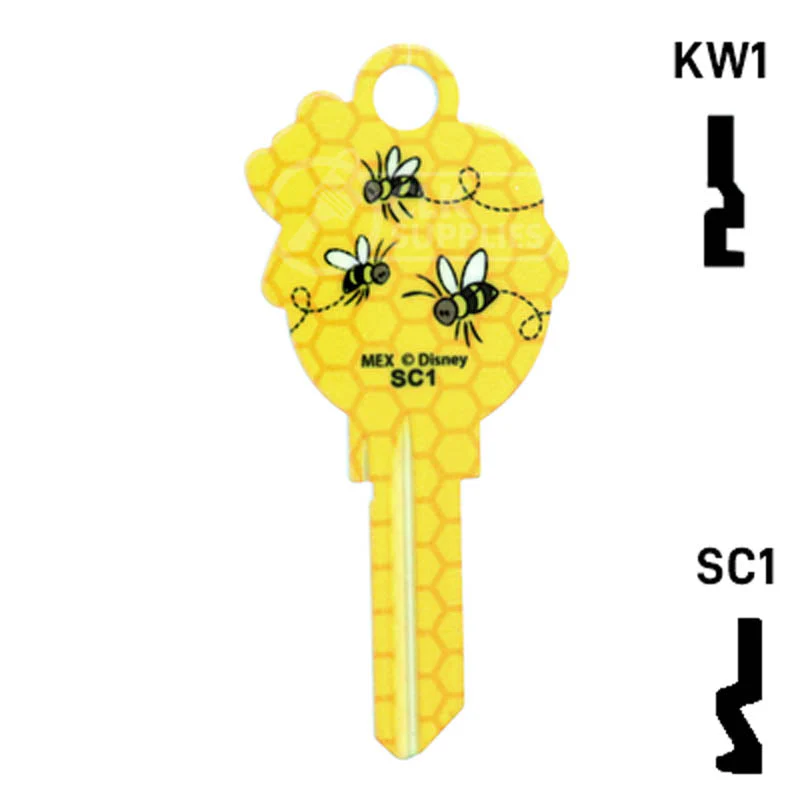 Happy Keys- Winnie the Pooh (Choose Keyway) - Image 14