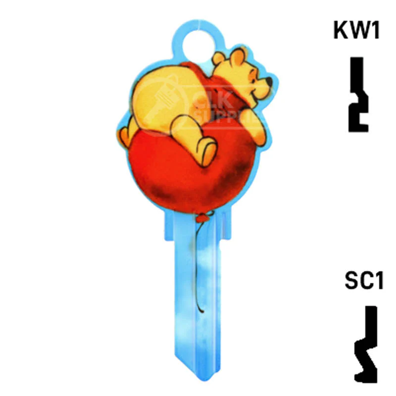 Happy Keys- Winnie the Pooh (Choose Keyway) - Image 2