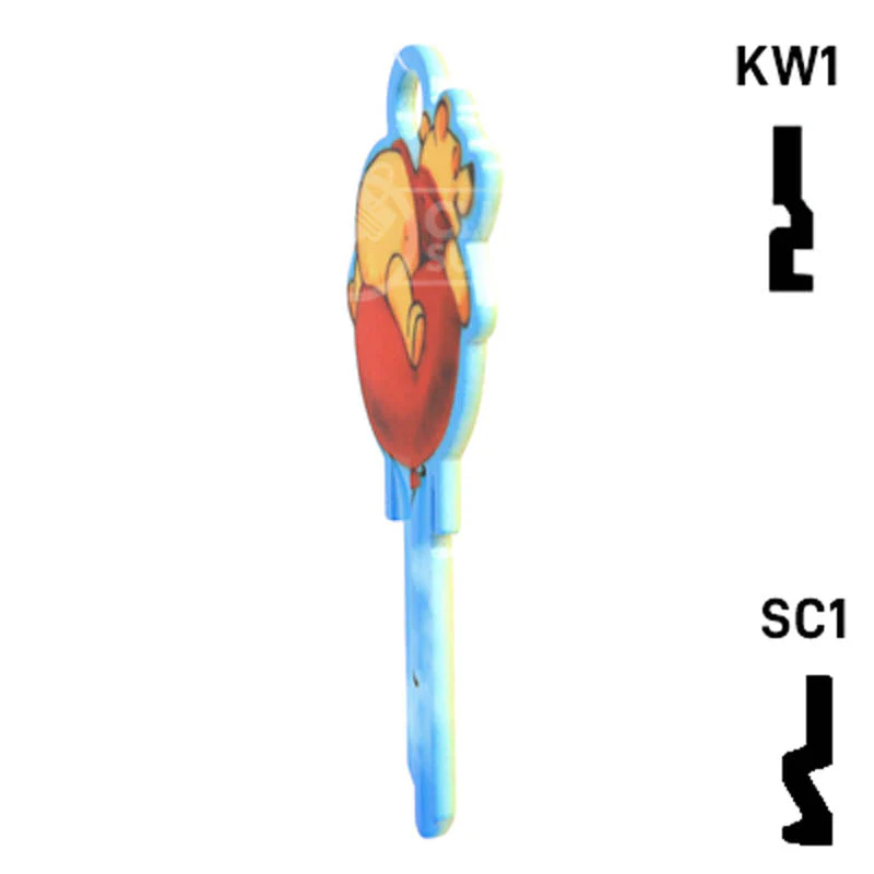 Happy Keys- Winnie the Pooh (Choose Keyway) - Image 21