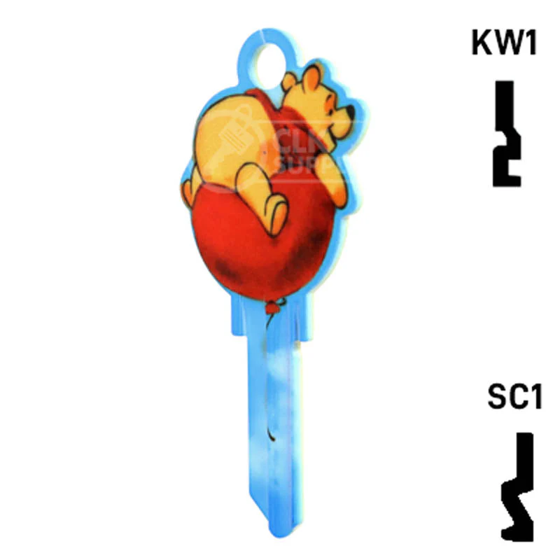 Happy Keys- Winnie the Pooh (Choose Keyway) - Image 23