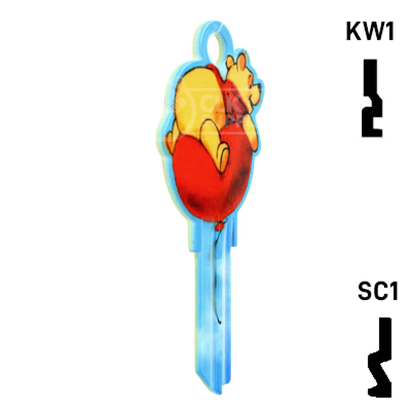 Happy Keys- Winnie the Pooh (Choose Keyway) - Image 5