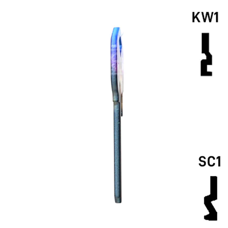 Happy Keys- Wolf Key (Choose Keyway) - Image 19