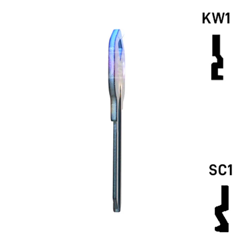 Happy Keys- Wolf Key (Choose Keyway) - Image 7