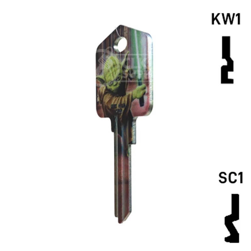 Happy Keys- Yoda Key (Choose Keyway) - Image 10