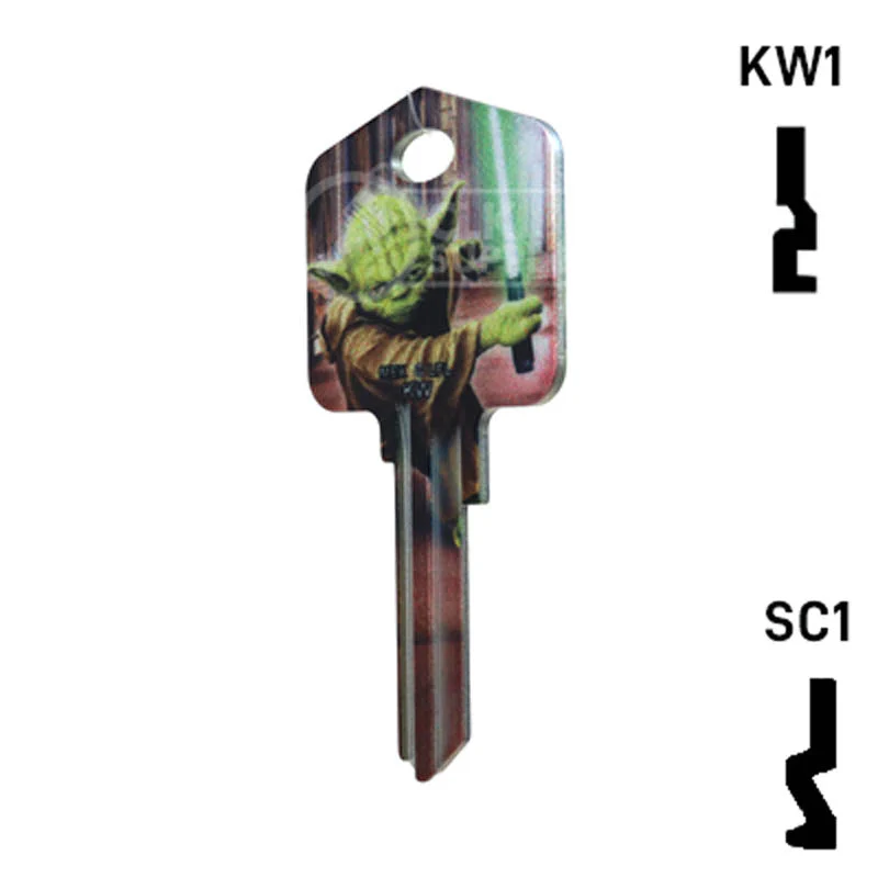 Happy Keys- Yoda Key (Choose Keyway) - Image 11