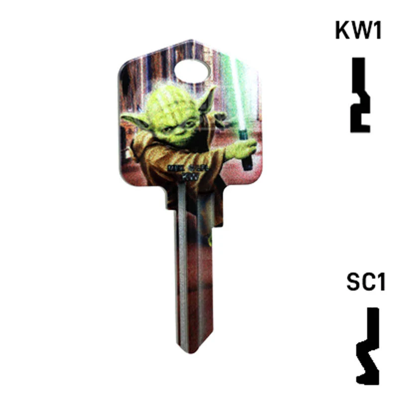 Happy Keys- Yoda Key (Choose Keyway) - Image 15