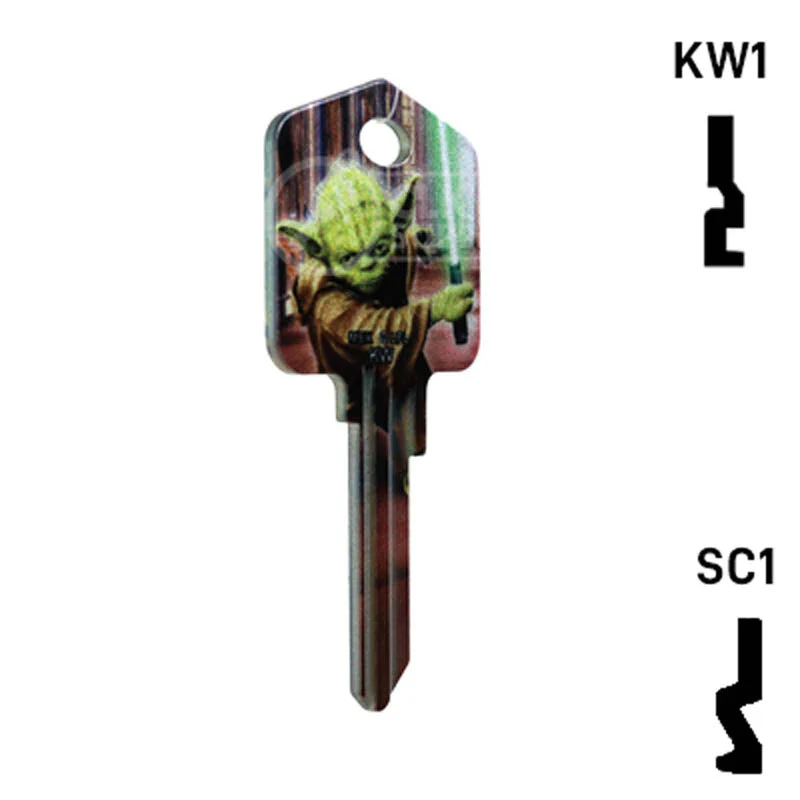 Happy Keys- Yoda Key (Choose Keyway) - Image 17