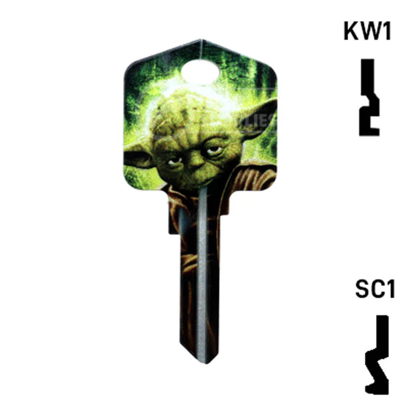 Happy Keys- Yoda Key (Choose Keyway) - Image 2