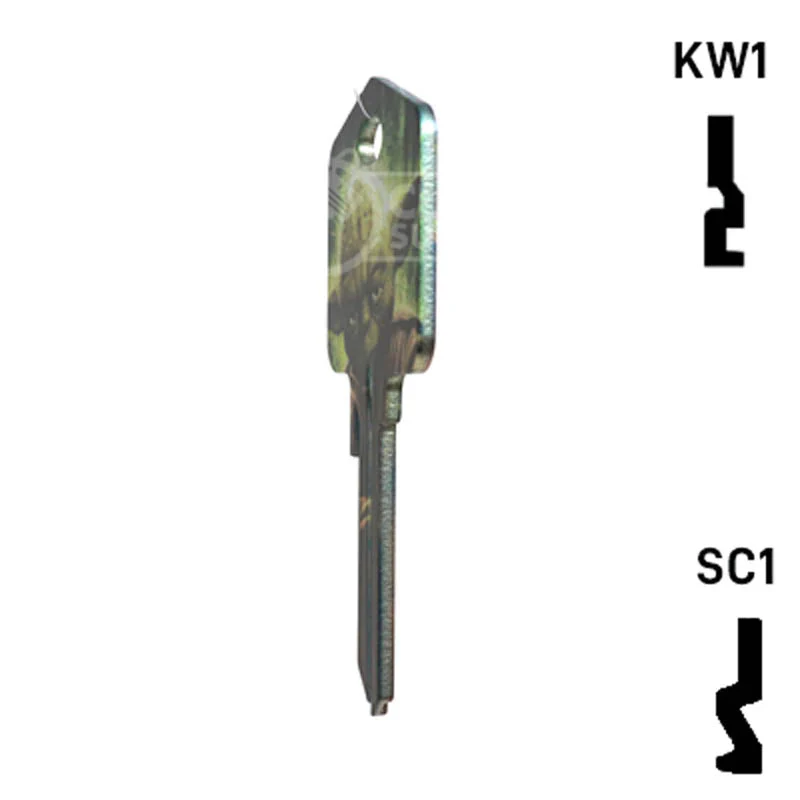 Happy Keys- Yoda Key (Choose Keyway) - Image 21