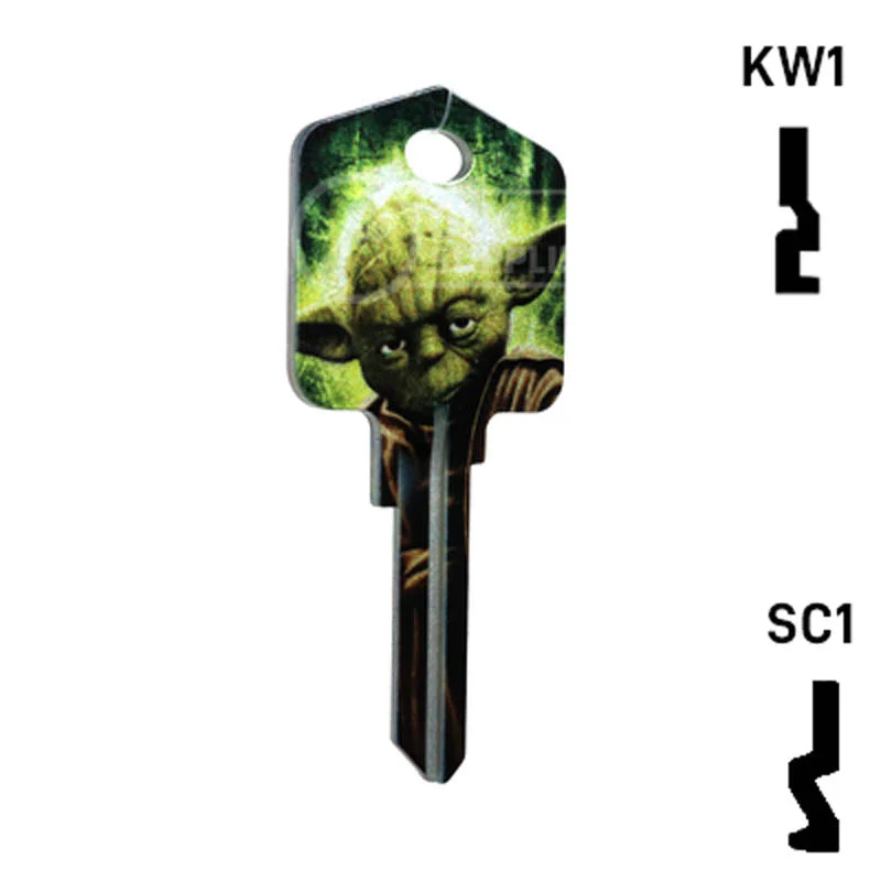 Happy Keys- Yoda Key (Choose Keyway) - Image 4