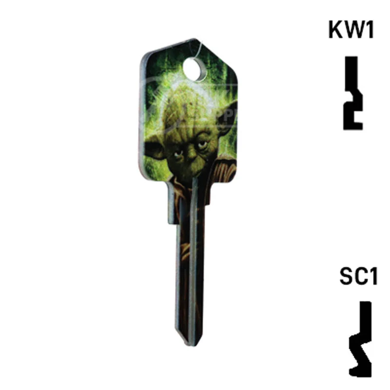 Happy Keys- Yoda Key (Choose Keyway) - Image 5