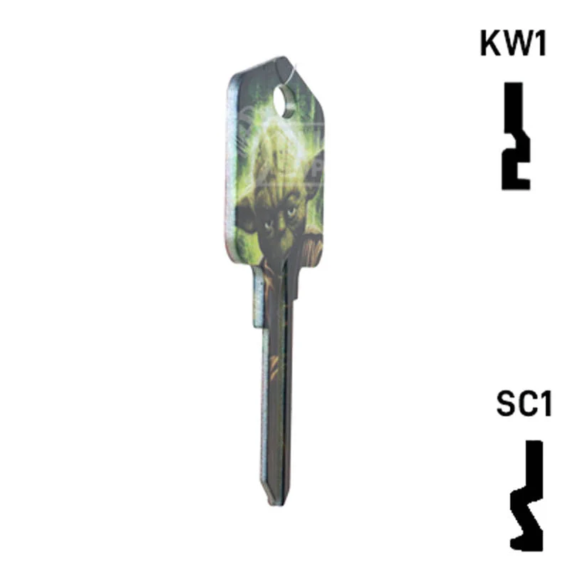 Happy Keys- Yoda Key (Choose Keyway) - Image 6