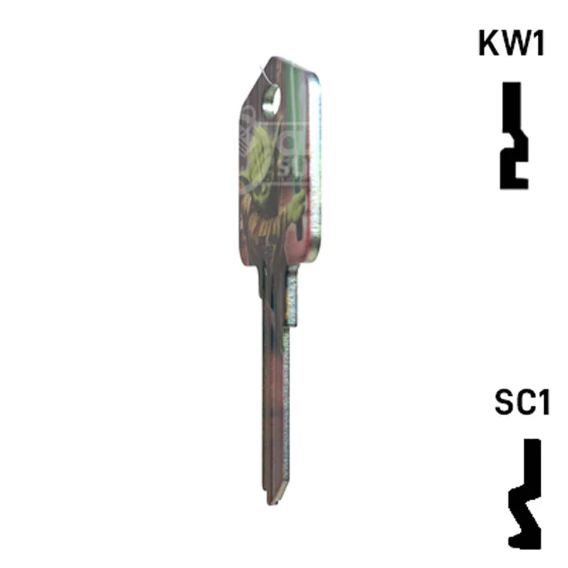 Happy Keys- Yoda Key (Choose Keyway) - Image 9