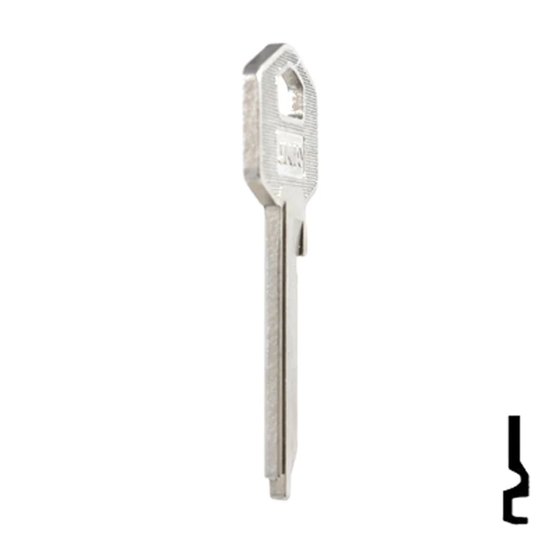 Uncut Key Blank | Harloc, Tesa | TE-7D, HR2 - Image 5