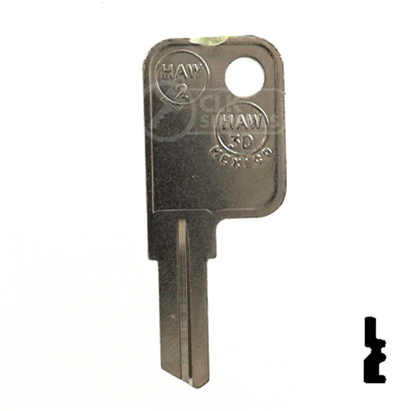 Uncut Key Blank | Haworth | HAW2, 1598 - Image 13