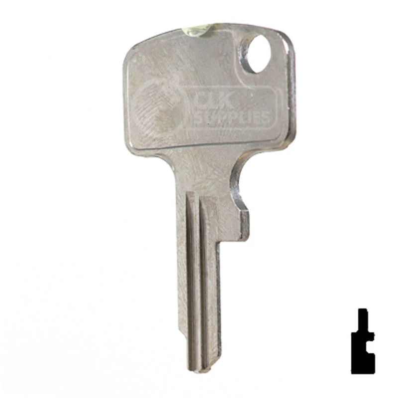 Uncut Key Blank | Honda Motorcycle | HD14 - Image 11