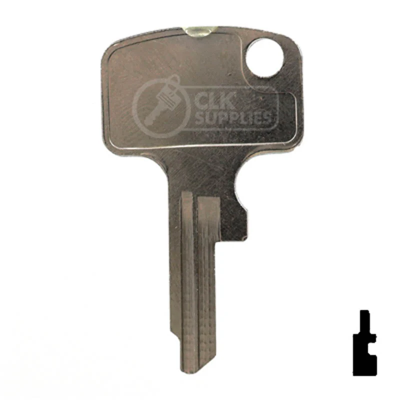 Uncut Key Blank | Honda Motorcycle | HD14 - Image 13