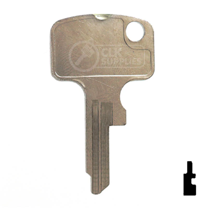 Uncut Key Blank | Honda Motorcycle | HD14 - Image 14