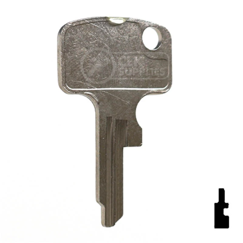 Uncut Key Blank | Honda Motorcycle | HD14 - Image 15