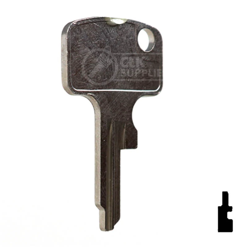 Uncut Key Blank | Honda Motorcycle | HD14 - Image 16