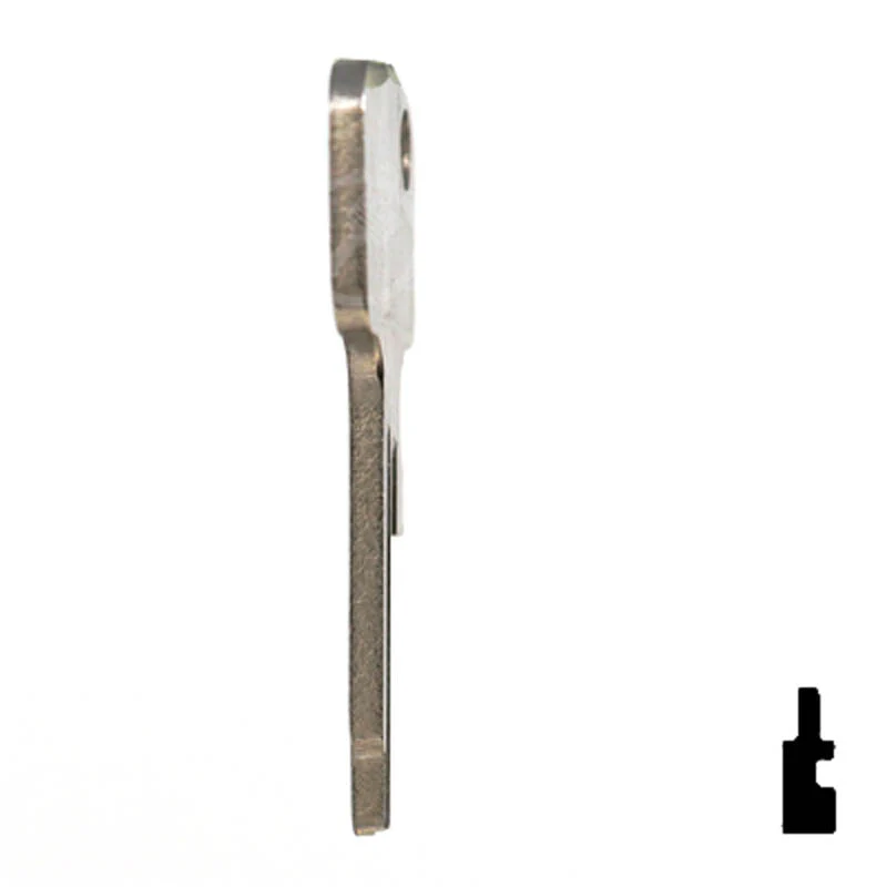 Uncut Key Blank | Honda Motorcycle | HD14 - Image 19