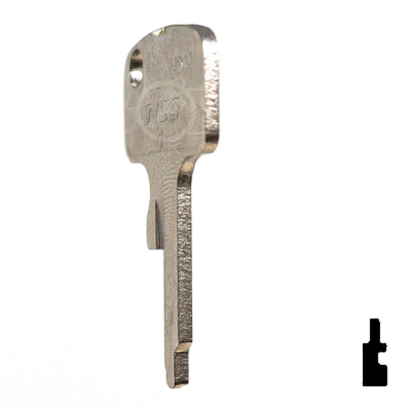 Uncut Key Blank | Honda Motorcycle | HD14 - Image 21