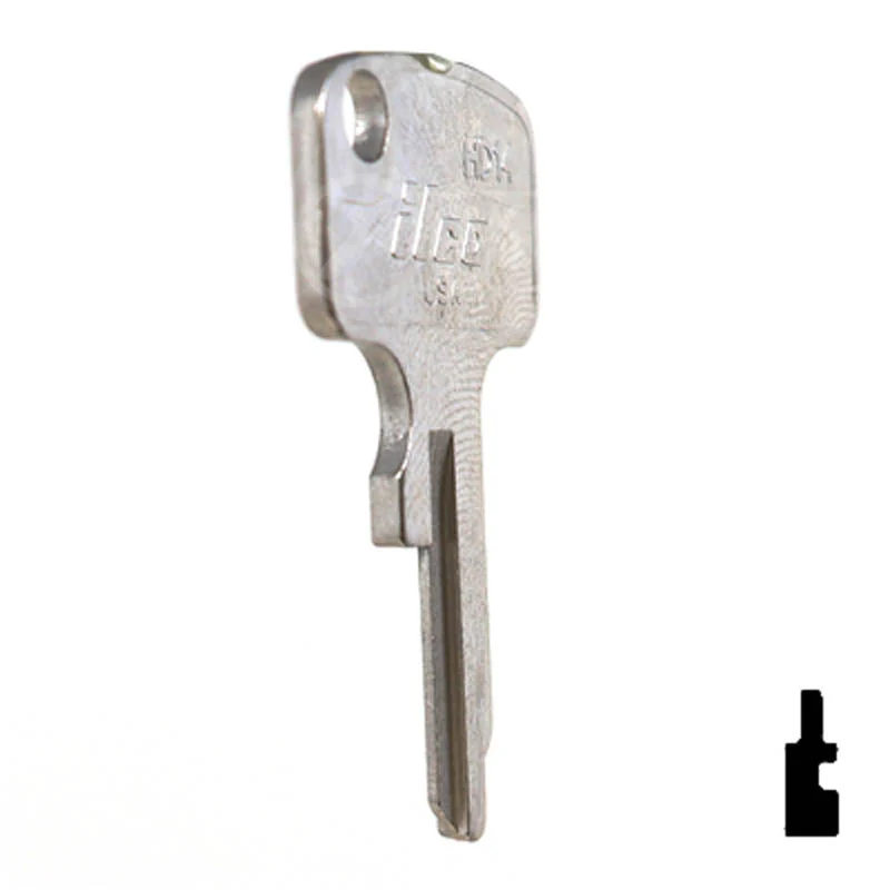 Uncut Key Blank | Honda Motorcycle | HD14 - Image 6