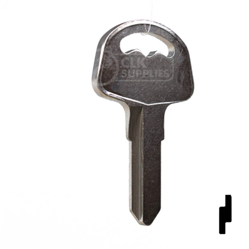 Uncut Key Blank | Honda Motorcycle, ATV | HD56 - Image 15