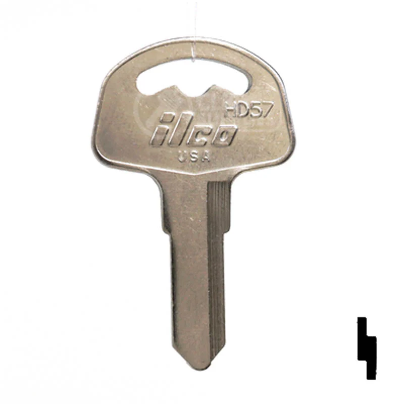 Uncut Key Blank | Honda Motorcycle, ATV | HD57