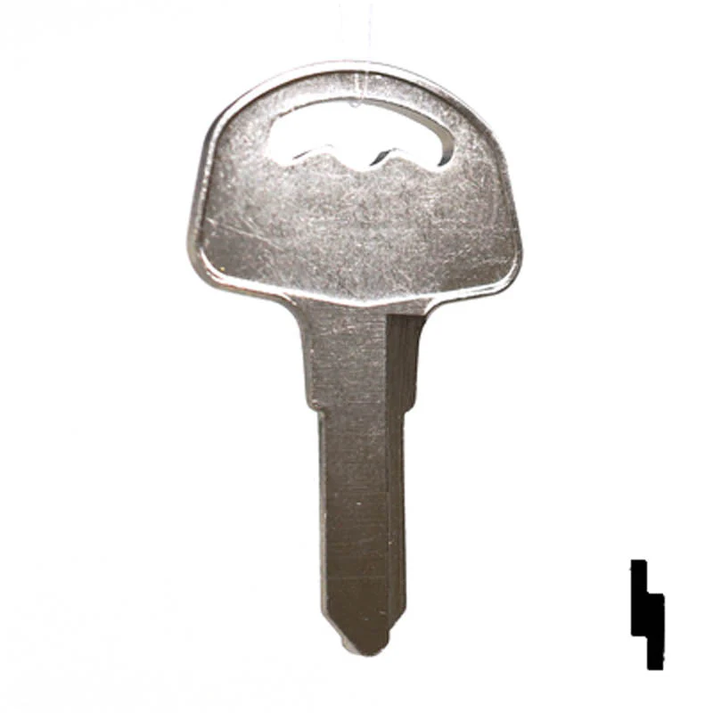 Uncut Key Blank | Honda Motorcycle, ATV | HD57 - Image 14
