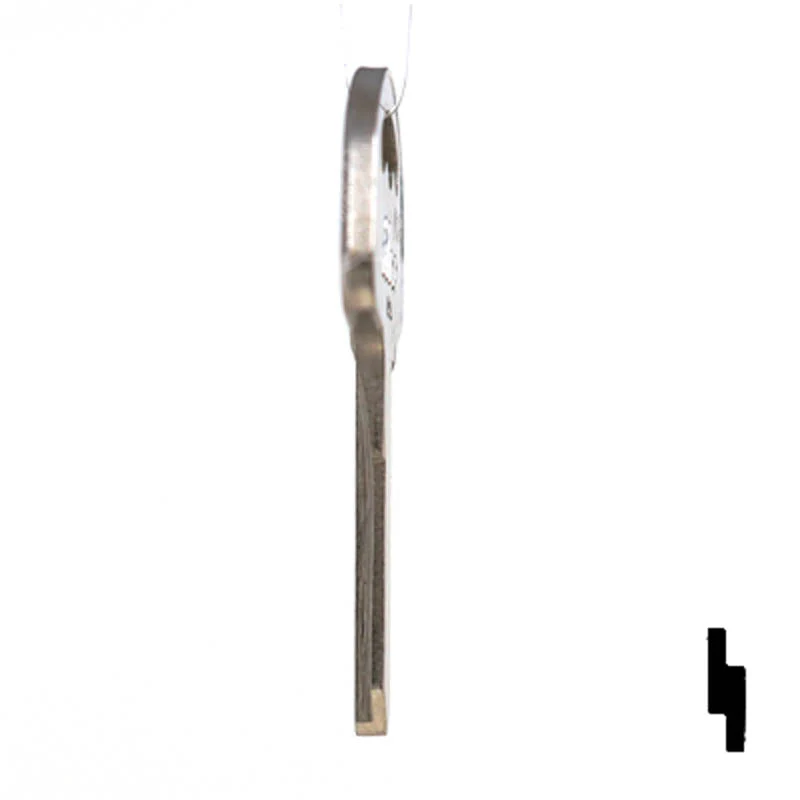 Uncut Key Blank | Honda Motorcycle, ATV | HD57 - Image 6