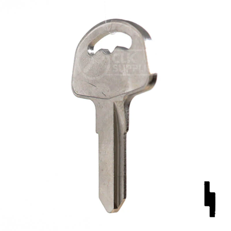 Uncut Key Blank | Honda Motorcycle, ATV | HD57 - Image 9